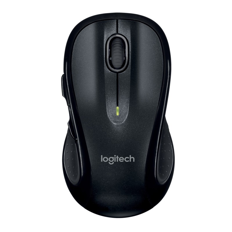 Logitech M510 - Maus - Fur Rechtshander - Laser - 5 Tasten - kabellos - 2.4 GHz - kabelloser Empfanger (USB)